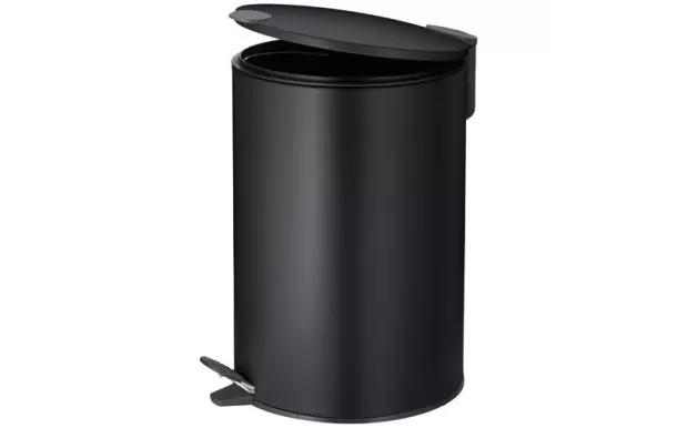 KELA Poubelle 12 L Noire - Mats