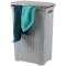 KELA CORBEILLE LINGE BRASILIA GRIS 43,5X33,5X60 CM 23411