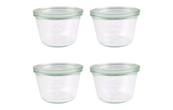 WECK BOCAL DE CONSERVATION 370ML SET 4 55896W