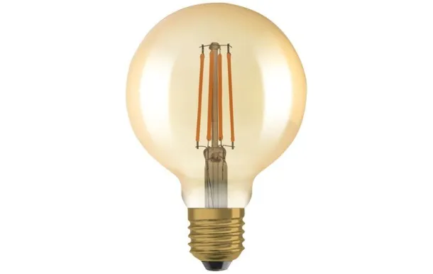 OSRAM 1906 GLOBE 95MM CLAIR 6.5W E27 CHD X2 4058075754737