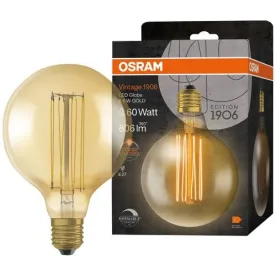 OSRAM 1906 GLOBE 125MM CLAIR 8.8W E27 CHAUD 4058075761810