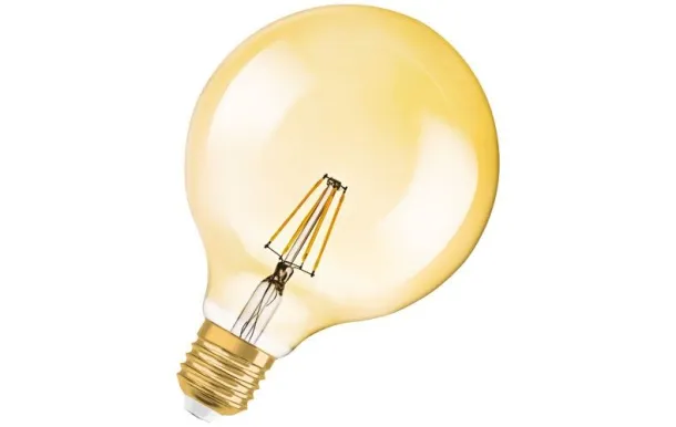 OSRAM 1906 GLOBE 125MM CLAIR FIL.D.OR 7W E27 4058075808997