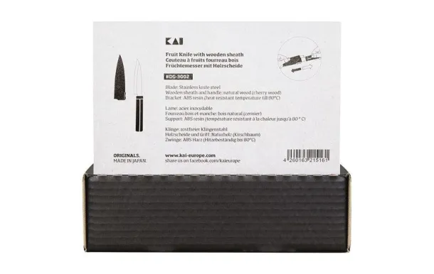 KAI DISPLAY 36 COUTEAU OFFICE FRUIT DG-3002D