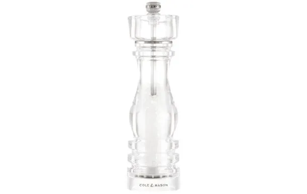 COLE ET MASON LONDON ACRYLIC MOULIN A SEL 220 MM CH233108