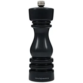 COLE ET MASON LONDON MOULIN A SEL 18CM NOIR BRILLA CH233096