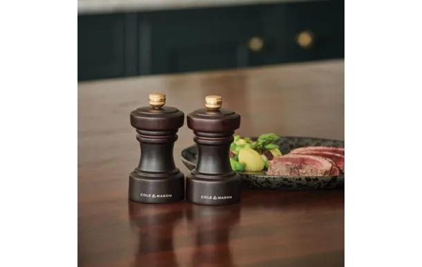 COLE ET MASON HOXTON MOULIN A POIVRE 10,4CM CHOCOL CH233055