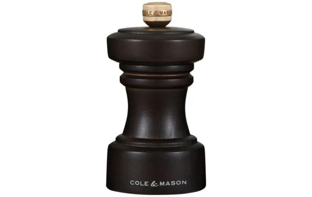COLE ET MASON HOXTON MOULIN A SEL 10,4CM CHOCOLAT CH233054