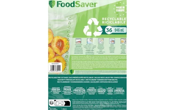 FOODSAVER FOODSAVER 36 SACS RECYCLABLE  (0.94L) FSBE4802X-01
