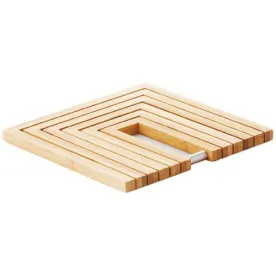 POINT VIRGULE BAMBOO DESSOUS DE PLAT 19X19X1.2 CM  PV-BAM-3911