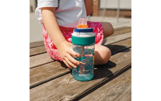 KAMBUKKA BIBO GOURDE ENFANT LAGOON 400ML DINOSAURE 11-04047