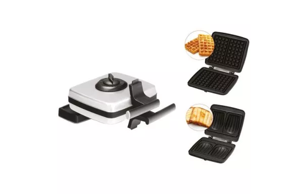 FRIFRI CROQUE GAUFRIER 1200W COOL TOUCH PLAQUE FON FRI022810512GRP