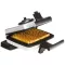 FRIFRI CROQUE GAUFRIER 1200W COOL TOUCH PLAQUE FON FRI022810512GRP