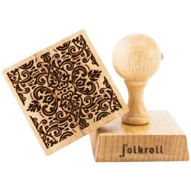 PATISSE TAMPON DECO CARRÉ DAMASSÉ 13272