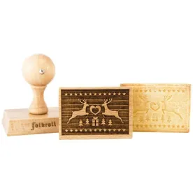 PATISSE TAMPON DECO RECTANGLE RENNES COEUR 13279