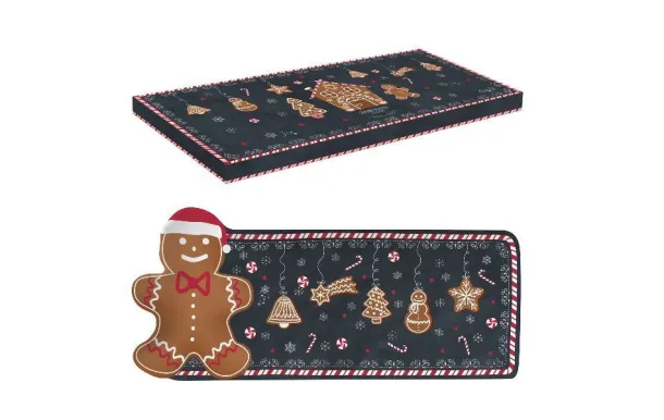 EASY LIFE PAIN D'EPICE PLATEAU DE SERVICE 36X16 CM 1471GING