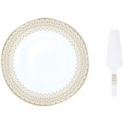 EASY LIFE FESTIVE COFFRET PLAT A TARTE 32 CM AVEC  1112FESV