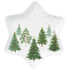 EASY LIFE FESTIVE TREES PLAT EN FORME ETOILE 22,5  1484FTRE