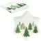 EASY LIFE FESTIVE TREES PLAT EN FORME ETOILE 22,5  1484FTRE