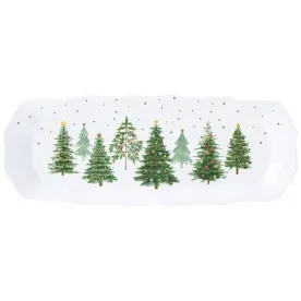 EASY LIFE FESTIVE TREES COFFRET PLAT A CAKE 37 X 1 1482FTRE
