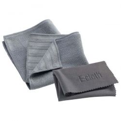 E-CLOTH Pack de 2 chiffons microfibre Spécial Inox