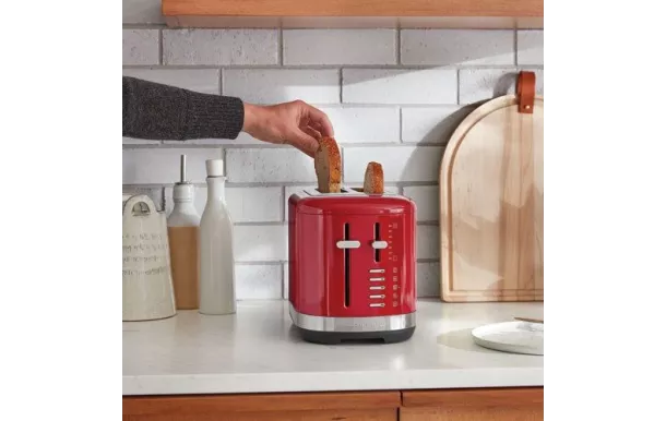 KITCHENAID Grille-pain 2 tranches Rouge Empire - 5KMT2109EER