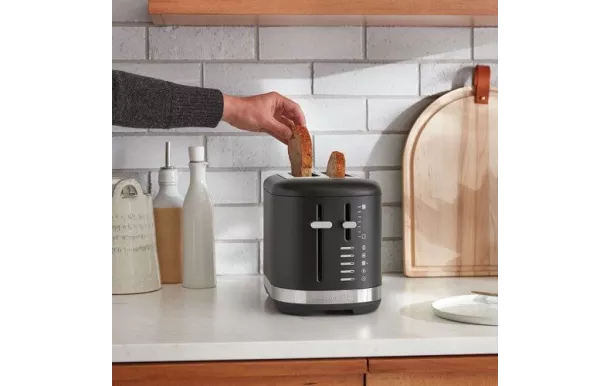 KITCHENAID Grille-pain 2 tranches Noir Mat - 5KMT2109EBM