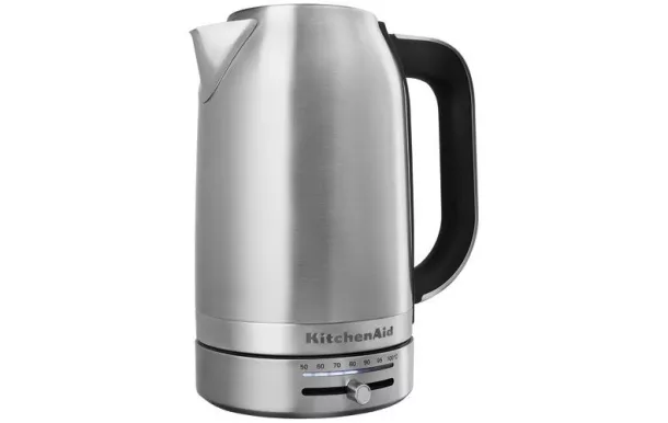 KITCHENAID Bouilloire 1.7 L température variable Inox - 5KEK1701ESX
