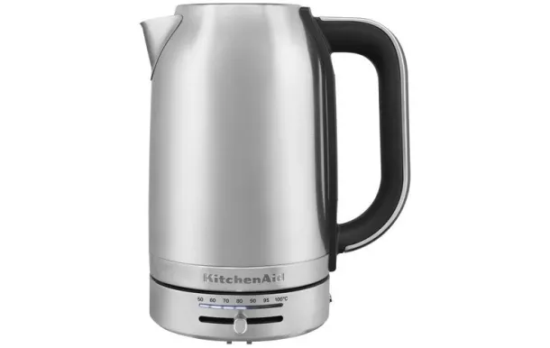 KITCHENAID Bouilloire 1.7 L température variable Inox - 5KEK1701ESX