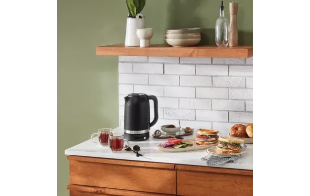 KITCHENAID Bouilloire 1.7 L température variable Noir Mat - 5KEK1701EBM