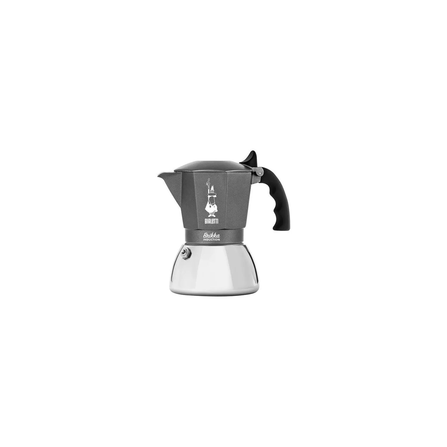Cafetière Bialetti Brikka Induction 7317 – Moka, 4 Tasses, Acier Inoxydable - vue 5