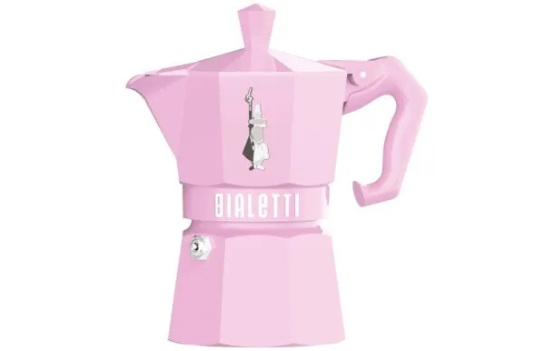 BIALETTI CAFETIERE MOKA EXCLUSIVE PINK 3 T 0009063