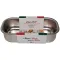STEEL PAN MOULE A CAKE INOX AA 25X11X7CM 18418