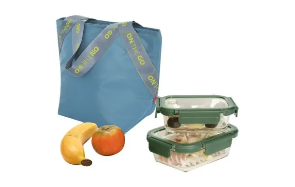 IRIS TOTE SAC A LUNCH ON THE GO 3,7 L TURQUOISE FL 9032-TT