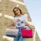 IRIS HANGING SAC A LUNCH ON THE GO 3 L FUCHSIA FLU 9037-TF