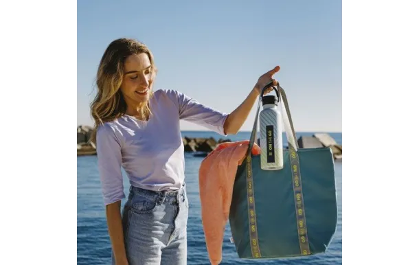 IRIS SHOPPER SAC A LUNCH ON THE GO 3,7  TURQUOISE  9039-TT