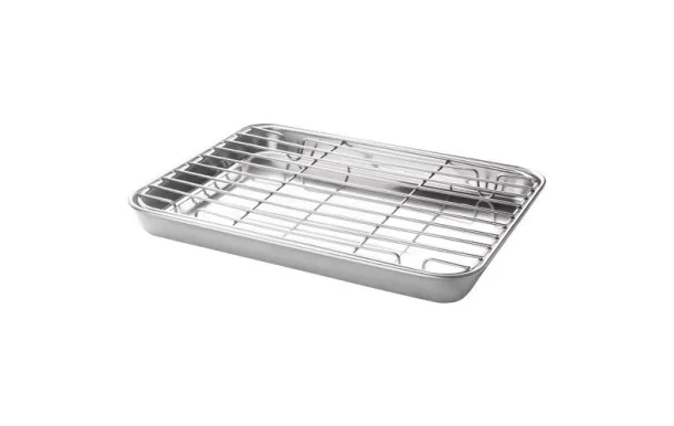 LACOR PLAT A FOUR AVEC GRILLE 23,5X17,5X2,5CM 15563