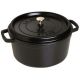 STAUB - Cocotte en fonte  Ronde 24 cm Noir - 1102425