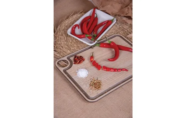 ARCOS PLANCHE A DECOUPER AVEC RIGOLE NATUREL 33 X  709100