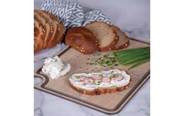 ARCOS PLANCHE A DECOUPER AVEC RIGOLE DECOR NATUREL 709200