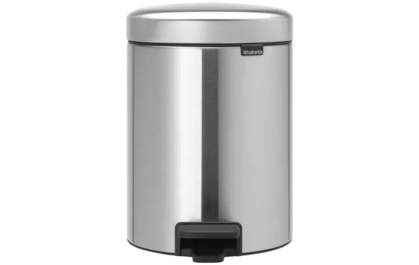 BRABANTIA NEW ICON PEDAL BIN POUBELLE 5 L  MATT ST 112645