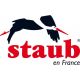 STAUB - Cocotte en fonte  Ronde 24 cm Noir - 1102425