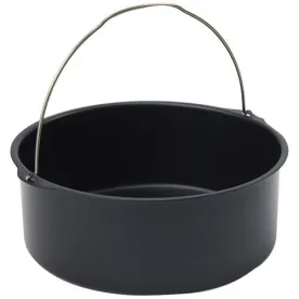 PATISSE MOULE  A MANQUE 20CM+ANSE POUR AIR FRYER 02857