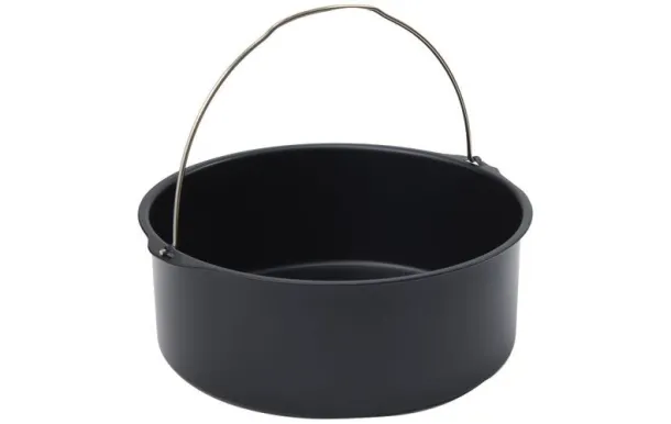 PATISSE MOULE  A MANQUE 20CM+ANSE POUR AIR FRYER 02857