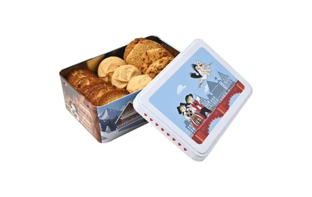 PATISSE BOITE A BISCUITS METAL DECOR ALSACE 13726