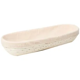 PATISSE BANNETON OSIER  28X13 AVEC TOILE COTON 92035