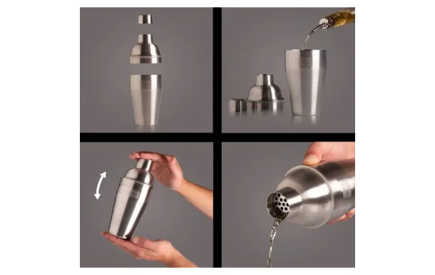 VACUVIN Shaker à cocktail Acier Brossé - Cocktail  78423606