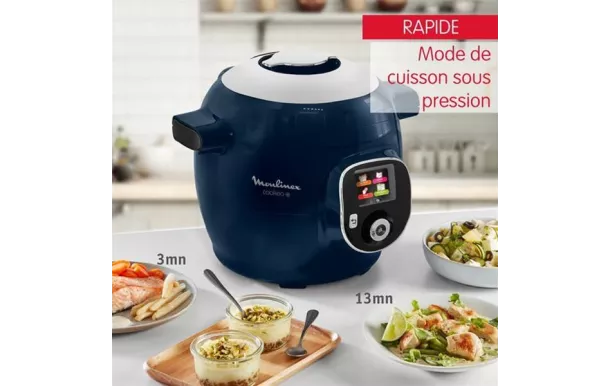MOULINEX Multicuiseur 150 recettes - Cookeo+ - CE85F410