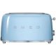 Grille pain SMEG 2 fentes baguettes Années 50 Bleu