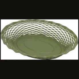ROGER ORFEVRE VINTAGE CORBEILLE PAIN OVALE KAKI 30 724133