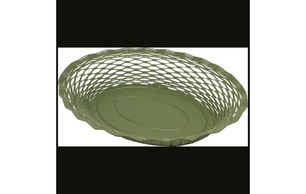 ROGER ORFEVRE VINTAGE CORBEILLE PAIN OVALE KAKI 30 724133